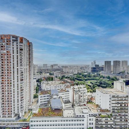 פריז Appartement Place D'Italie Superbe Vue מראה חיצוני תמונה