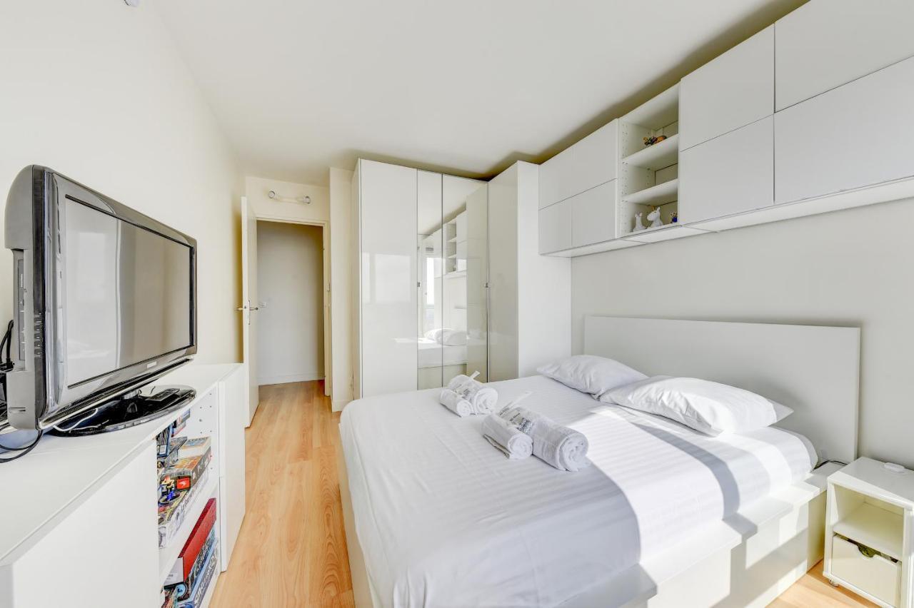 פריז Appartement Place D'Italie Superbe Vue מראה חיצוני תמונה